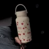 Cherry Heart Insulated Stainless Steel Water Bottle