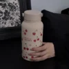 Cherry Heart Insulated Stainless Steel Water Bottle