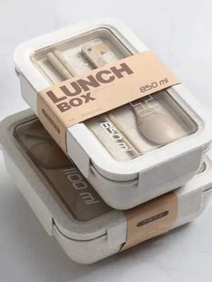 Microwave Safe Lunch Box Set 850ml