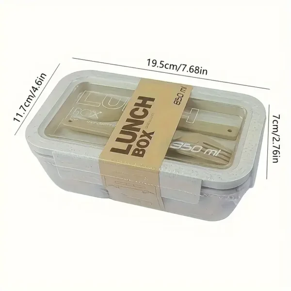 Microwave Safe Lunch Box Set 850ml