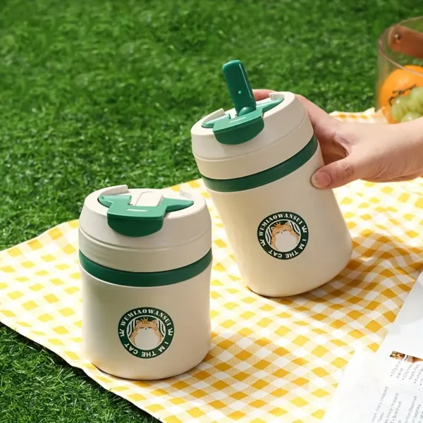 Stainless Steel Insulated Coffee Mug with Lid