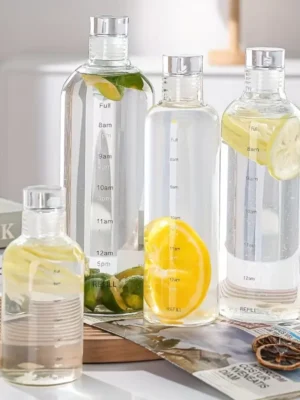 Transparent Sports Water Bottle