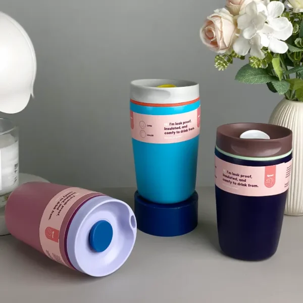 Stainless Steel Vacuum Coffee Cup 350ml