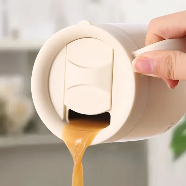 Stainless Steel Coffee Mug with Lid