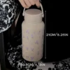 Purple Tulip Insulated Stainless Steel Water Bottle