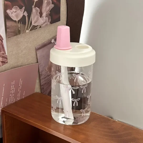 Polycarbonate Water Bottle with Straw