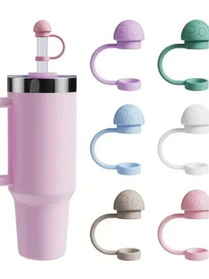 e385feaa-56ad-4795-92a6-f00773f2408a 6pcs Silicone Straw Caps for Tumblers