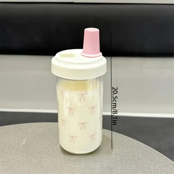 Polycarbonate Water Bottle with Straw