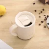 Stainless Steel Coffee Mug with Lid