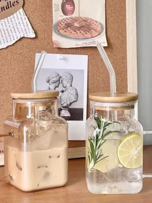 Transparent Heat Resistant Water Cup